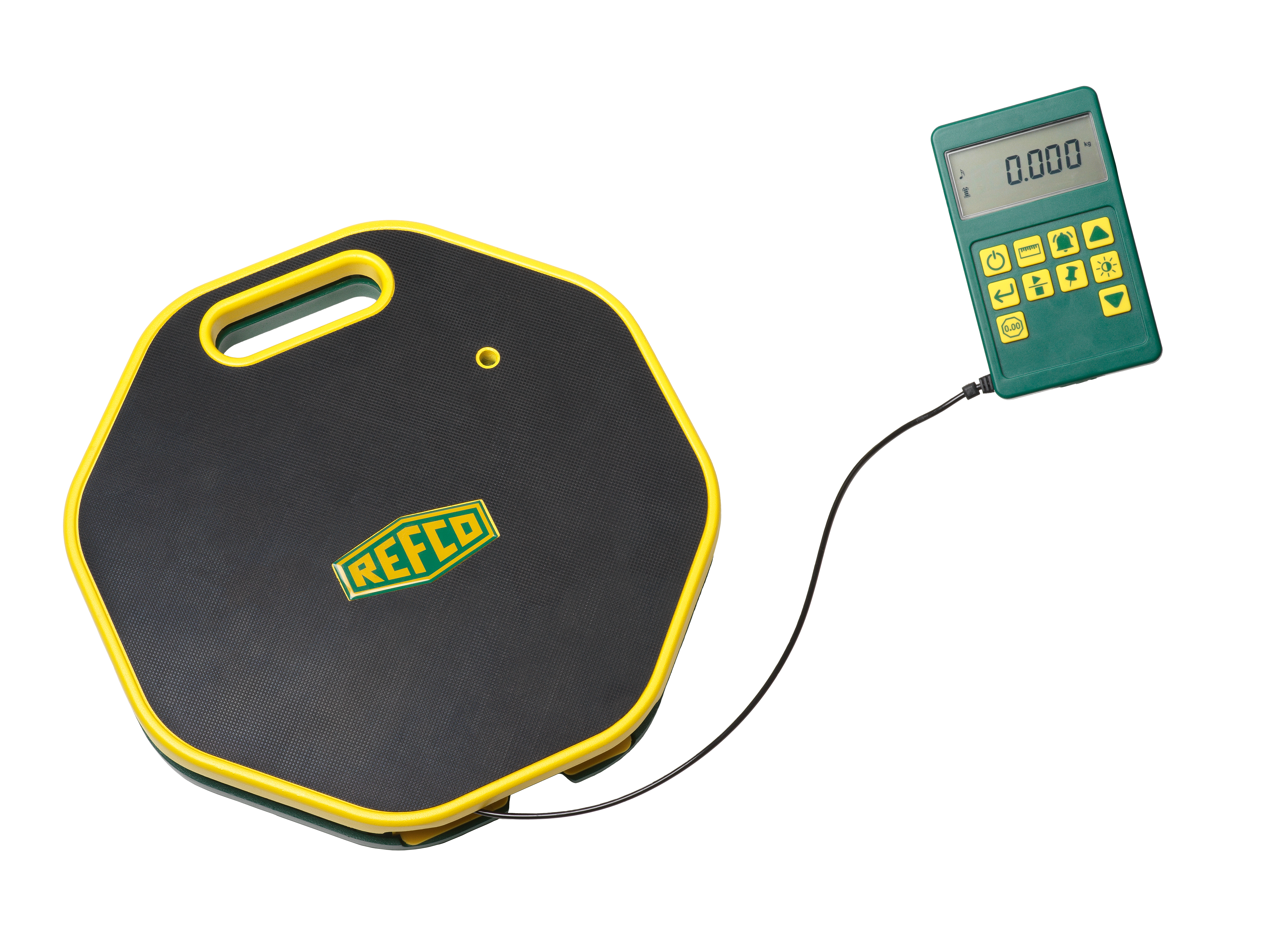 Electronic charging scale, capacity: 243 lbs, Accuracy: +/- 0.05% or 0. ...