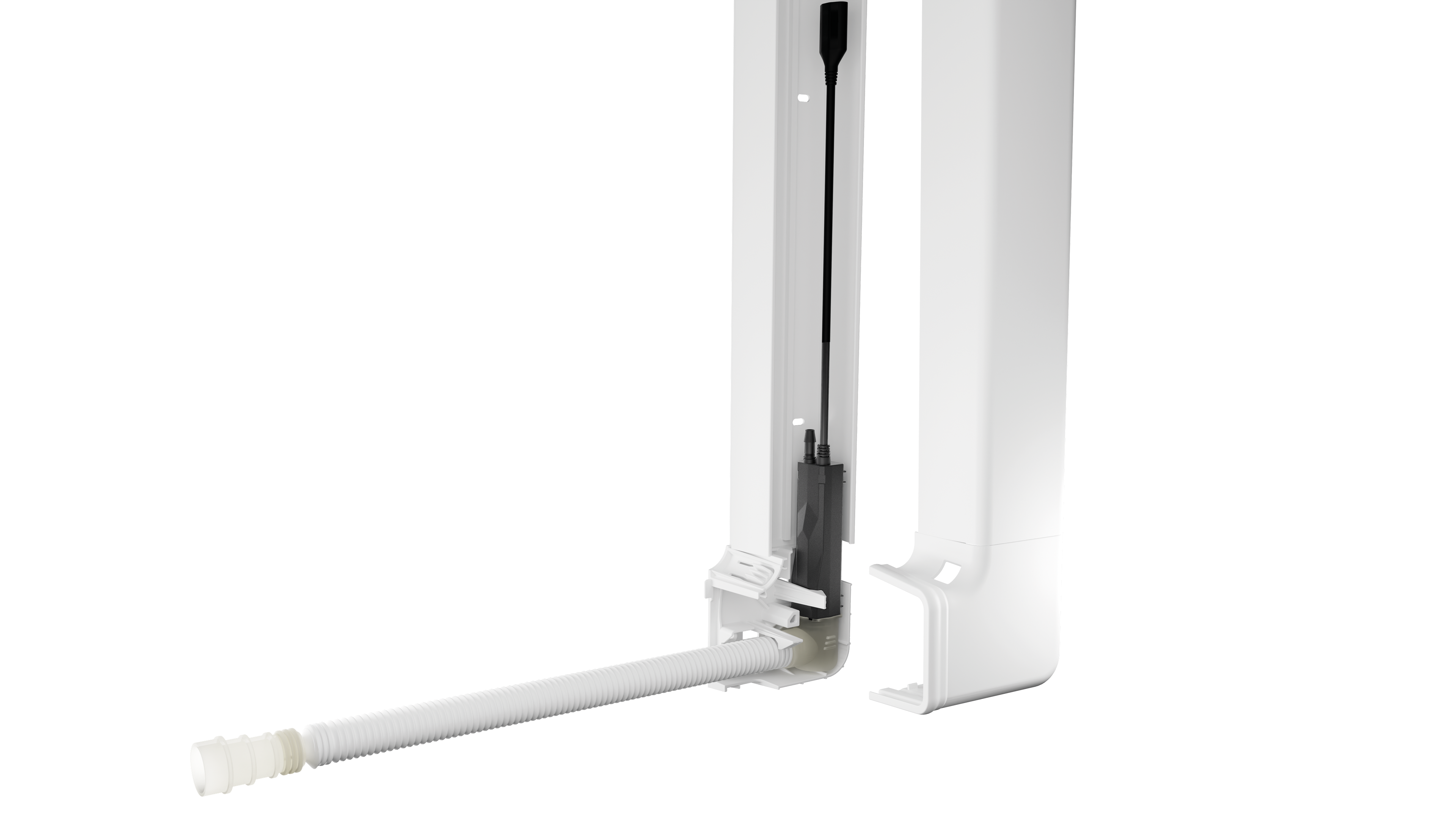 VAMP-CDK – Pompes à condensats d’angle avec kit de goulotte complet ...